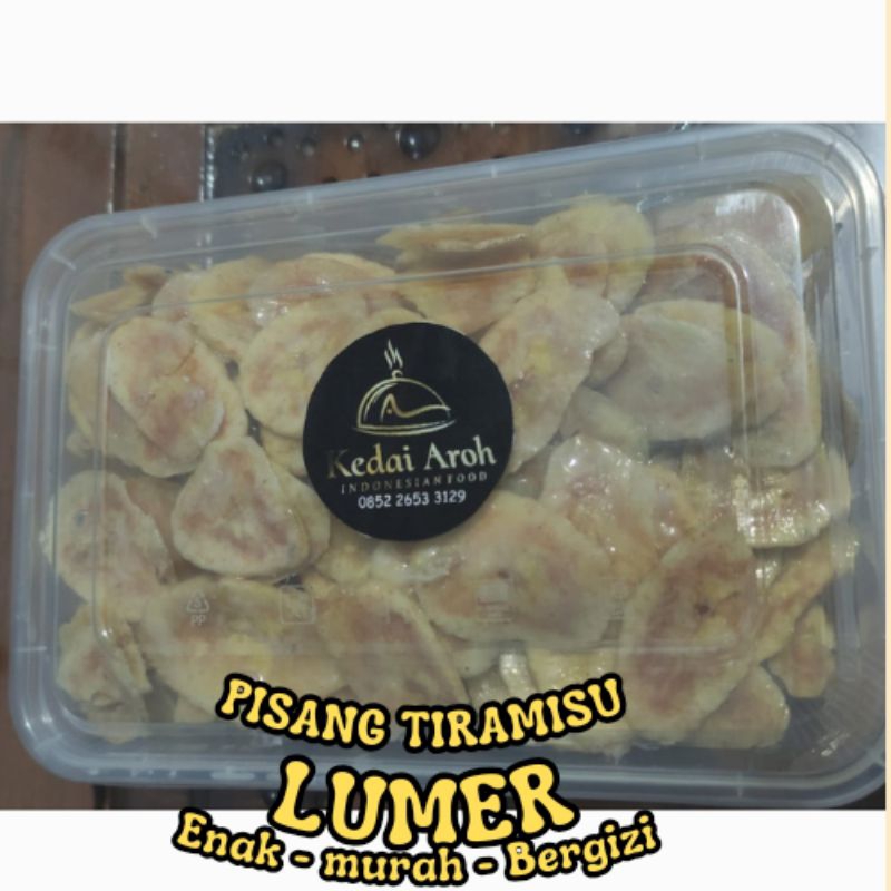 KERIPIK PISANG LUMER TIRAMISU