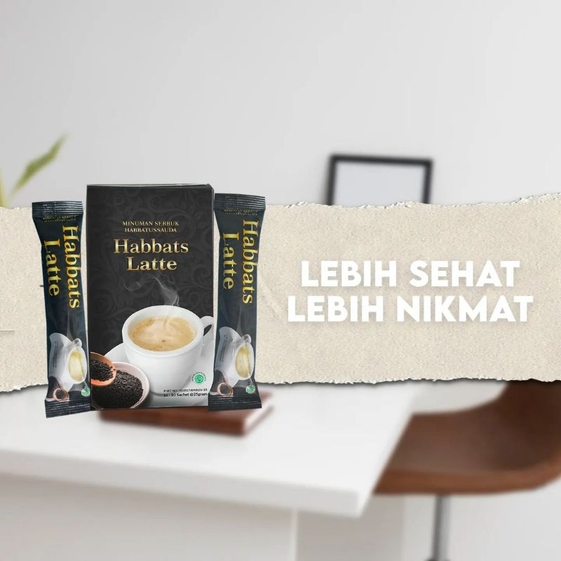 

HABBATS DRINK LATTE - MINUMAN HABBATUSSAUDA RASA LATTE