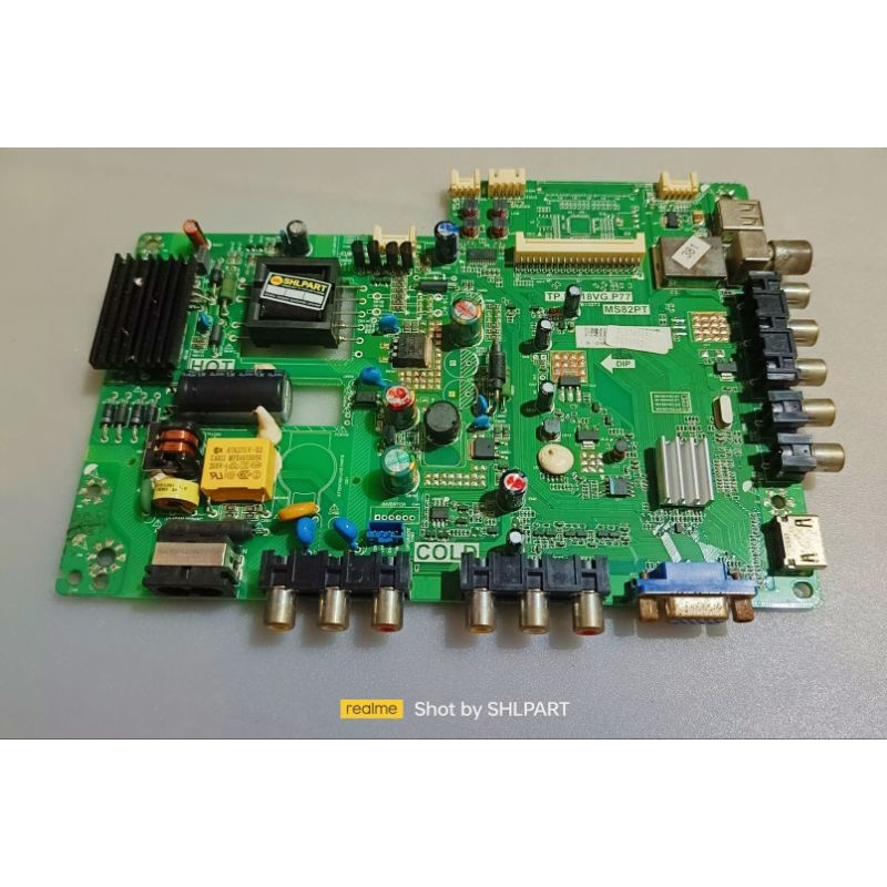 MAINBOARD PLD 24D655 MESIN TV POLYTRON LED PLD24D655