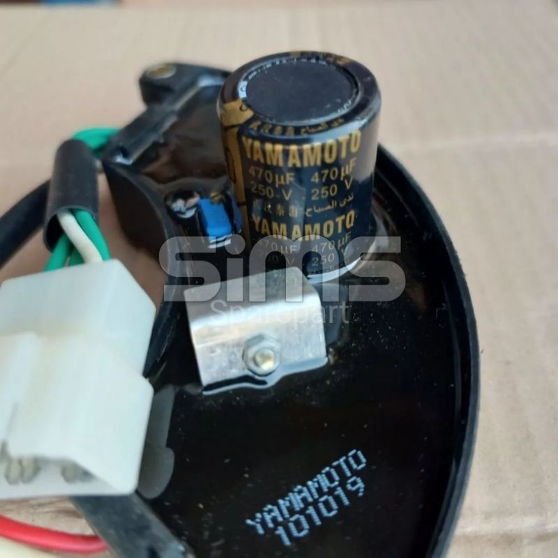 KDE6500 AVR Mesin Genset 3 Phases 8 Kabel 5000-7000watt Yamamoto