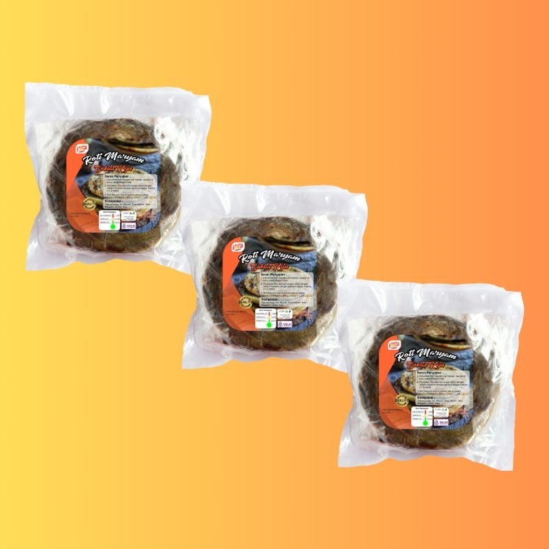 

[PAKET 3 PACK] ROTI MARYAM COKJU