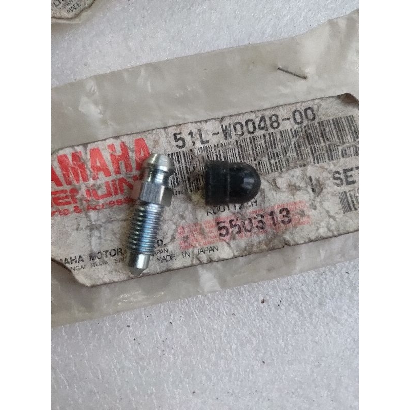 Baut Bleeder Yamaha RXK RXZ RX King 125Z Touch Tiara New Original YGP Japan 51L-W0048-00