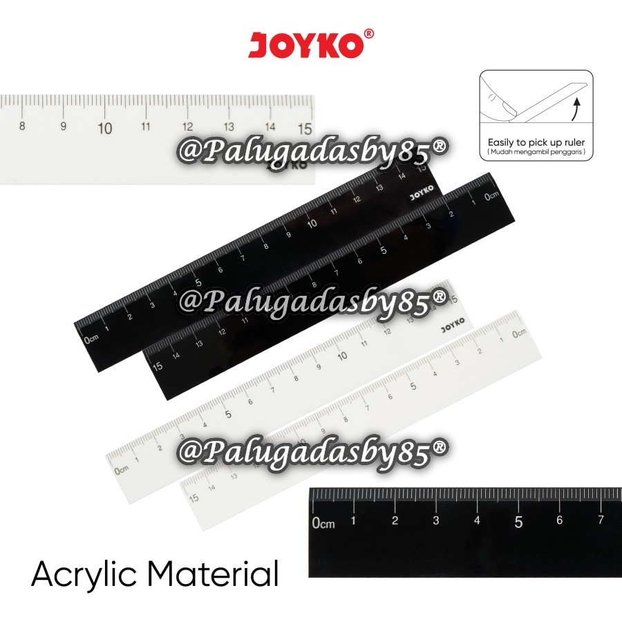 

(1 Biji) GROSIR Penggaris JOYKO RL-302 Acrylic / Acrylic Ruler Joyko RL-302 / Penggaris Akrilik Joyko RL-302 / Joyko RL302 / Joyko RL 302