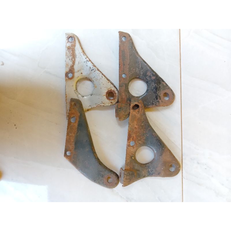 pangkon knalpot dudukan knalpot gl100 original copotan