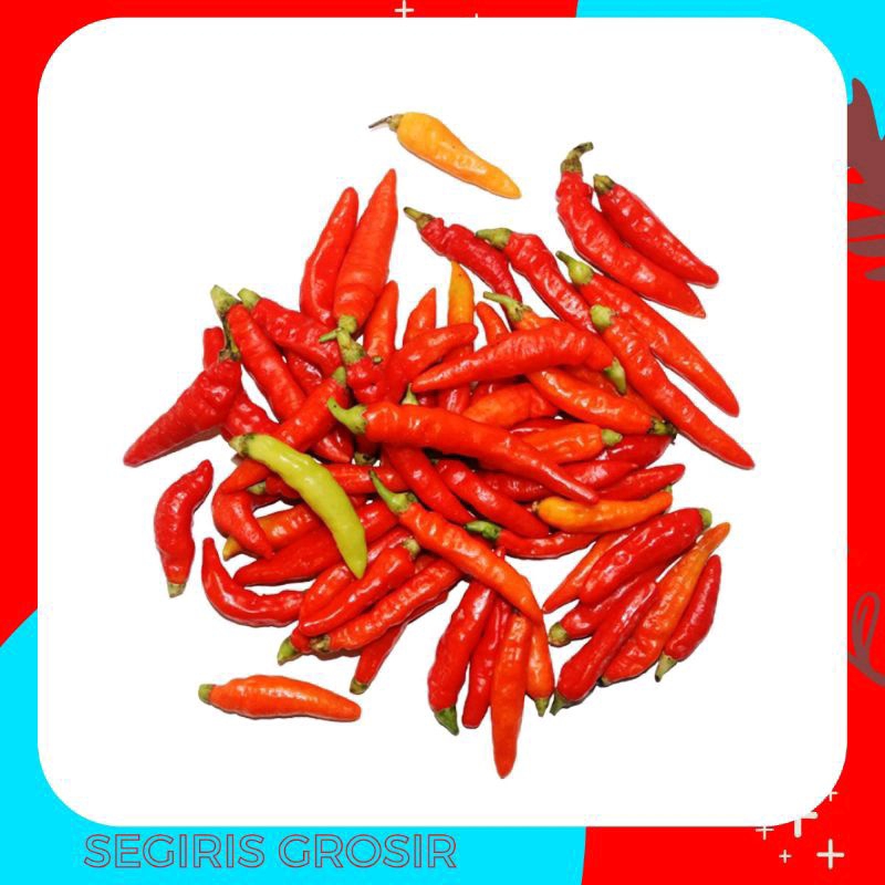 

Cabai cabe Rawit Merah Segar 100gr