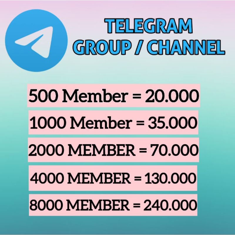 TELEGRAM GROUP MEMBER , PENAMBAH CHANNEL TELEGRAM