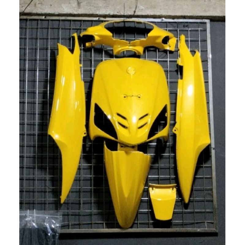 Cover body mio sporty kuning original bodi alus fulset