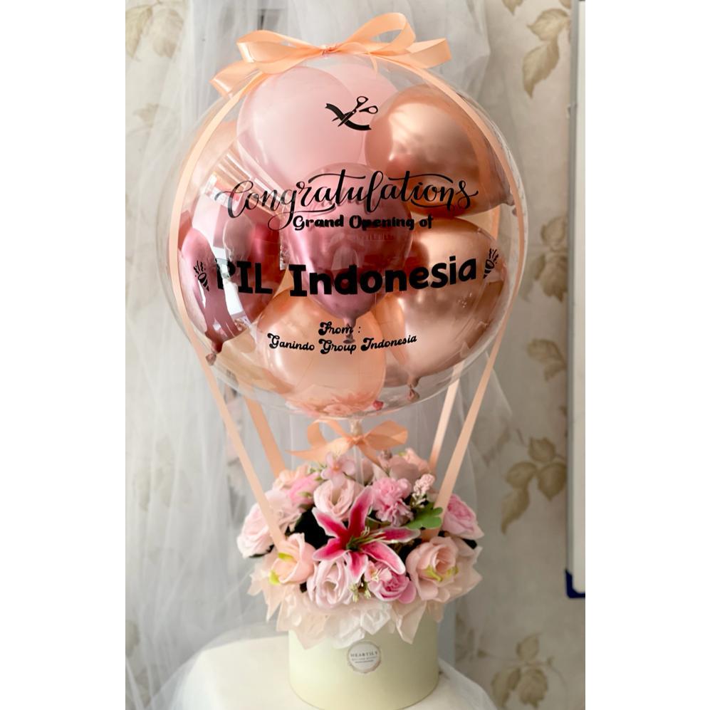 [INSTANT 1HARI JADI]Buket Balon XL Balloon Bucket eXtra Large Valentine Wisuda Ulang Tahun Hampers B