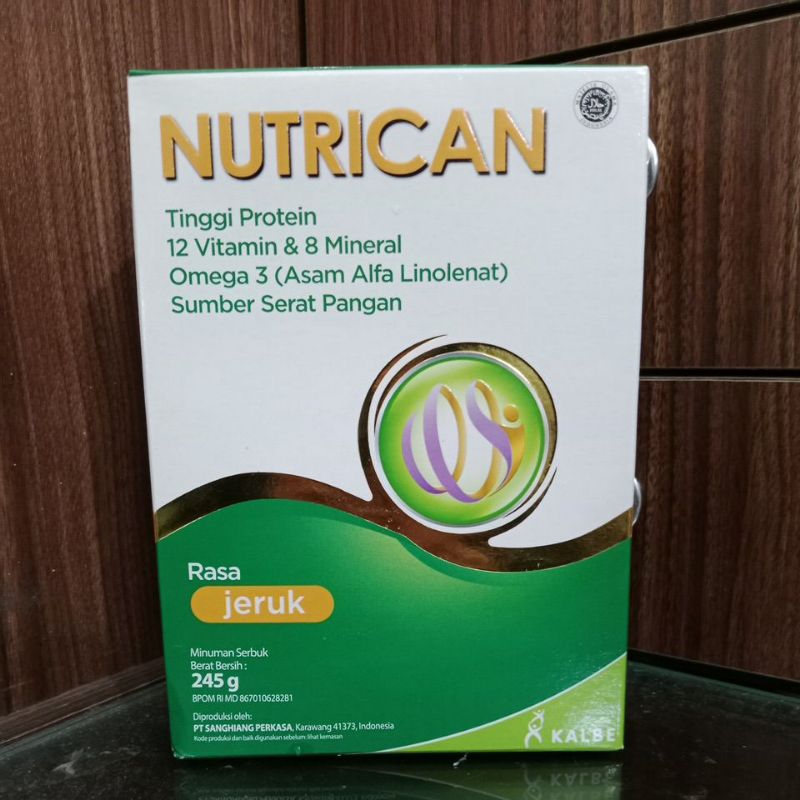 

Nutrican Rasa Jeruk 245g