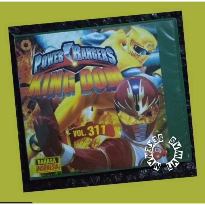 VCD Mighty Morphin Power Rangers /Bootleg /Bahasa Inggris