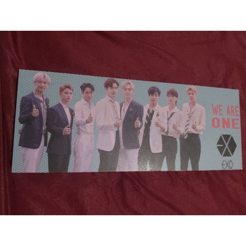 Poster kayu pop art EXO