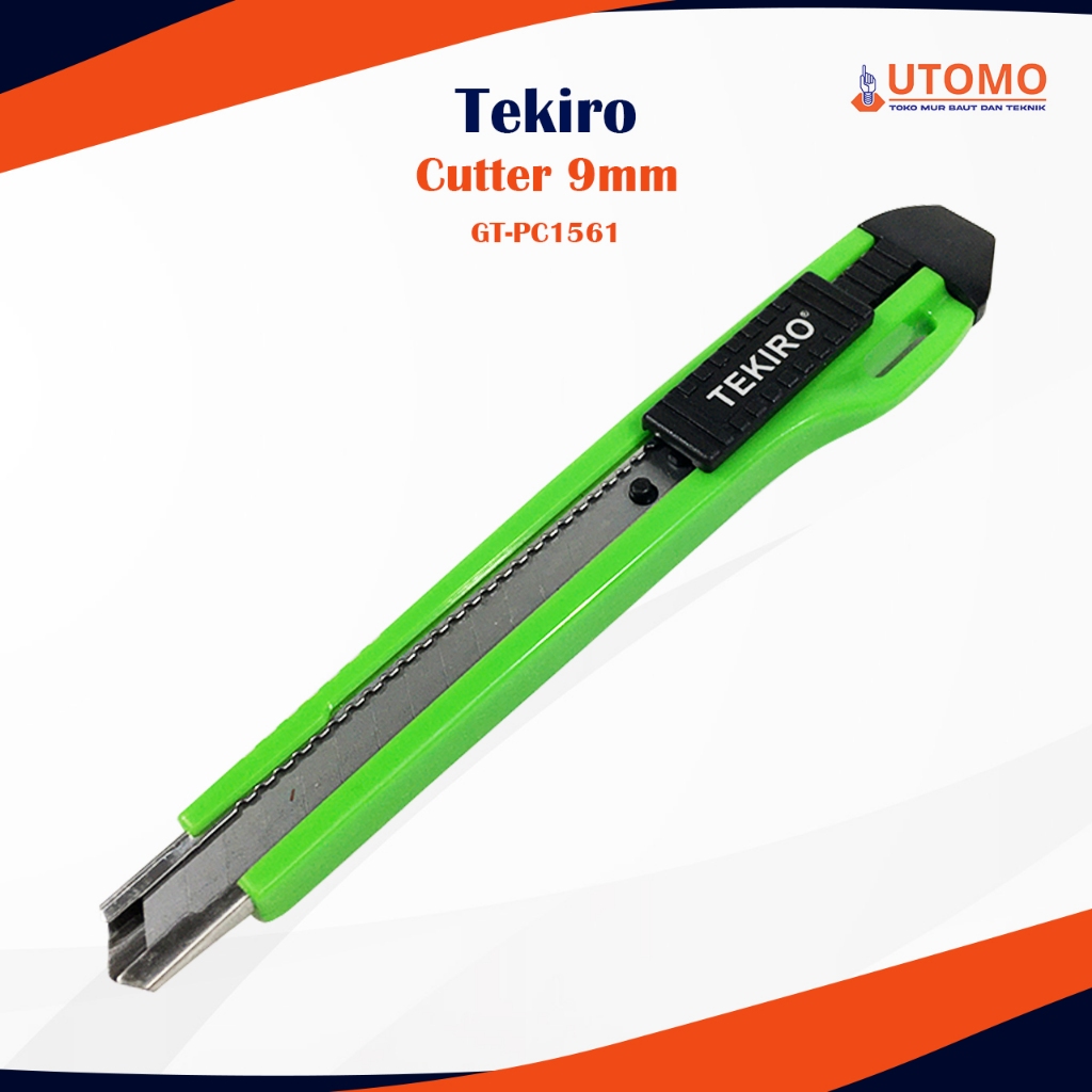 

Tekiro Pisau Cutter Kecil / Tekiro Pisau Cutter 9mm