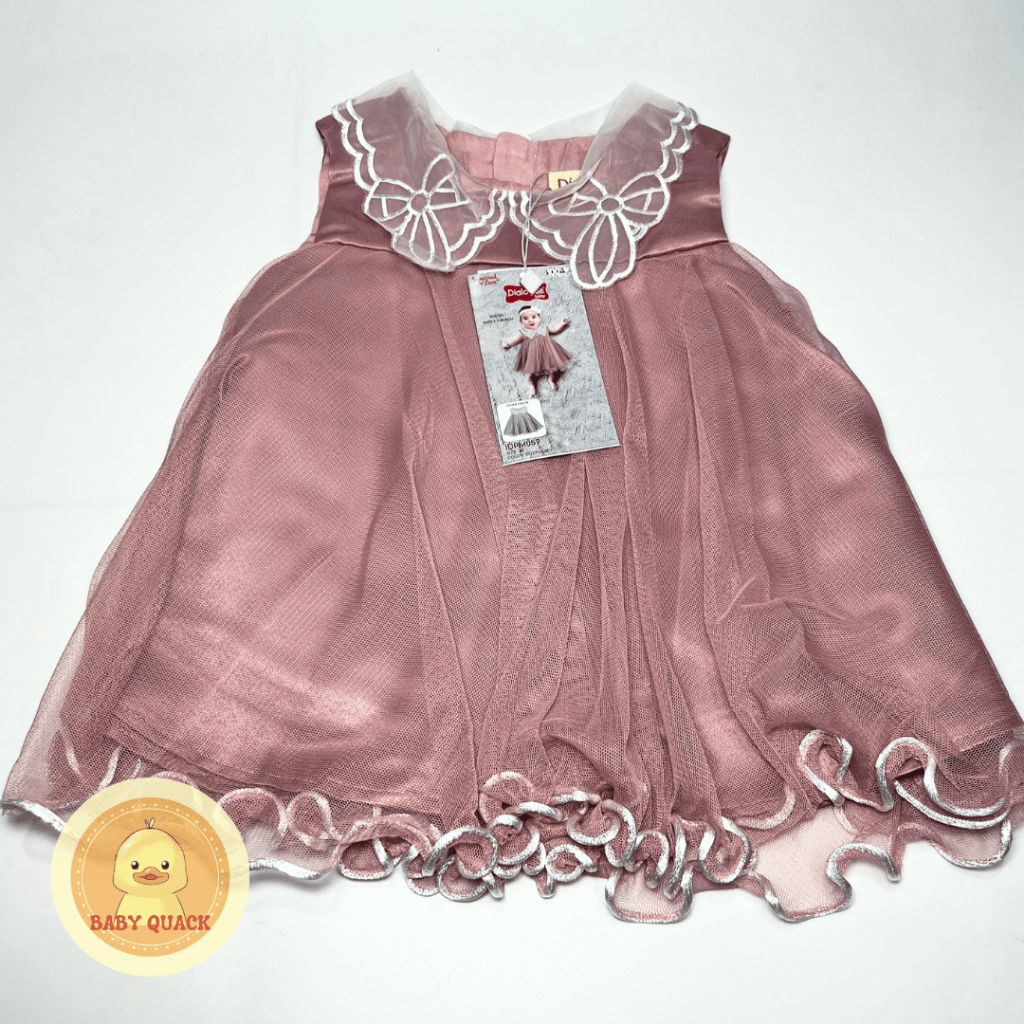 Baju Bayi - Dress Baby Dialogue IDPM059 /Dress Bayi 6 - 12 Bulan - Makassar