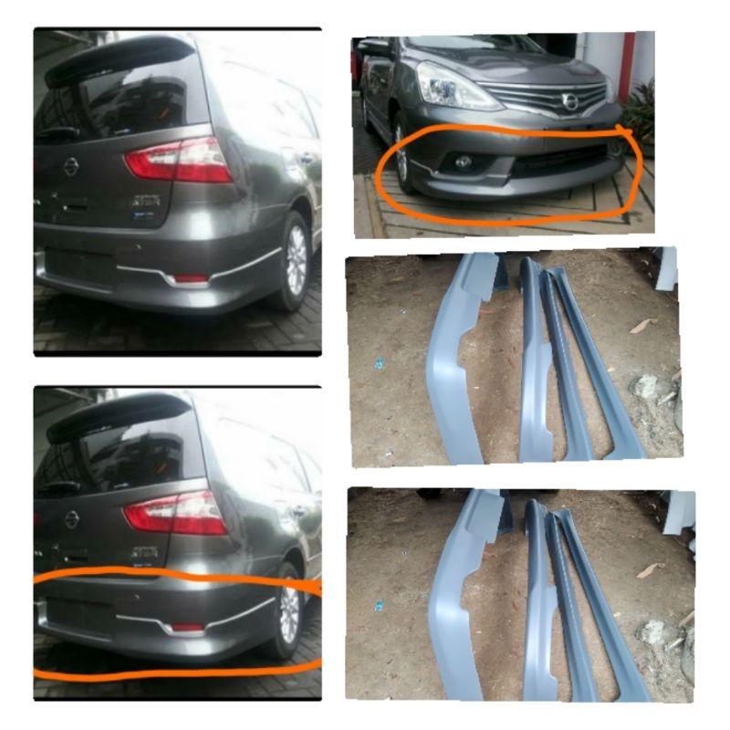 bodykit Nissan Livina all new Livina 2013 2016