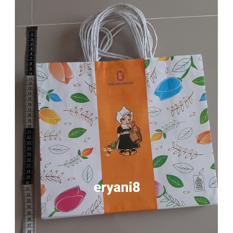 paper bag Holland Bakery (ukuran sedang)
