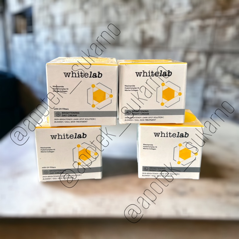 WHITELAB BRIGHTENING DAY CREAM // NIGHT CREAM