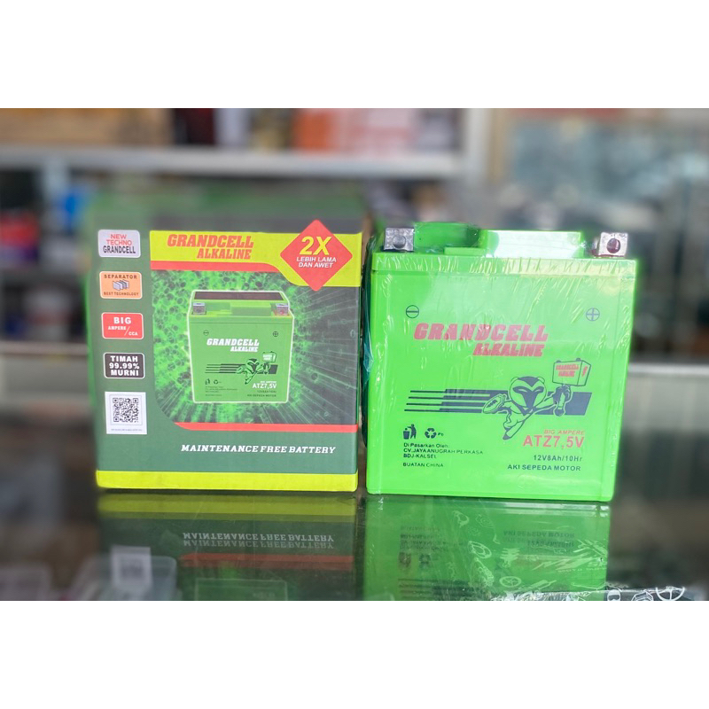 accu aki alkaline ATZ7S-5V nmax klx satriafu