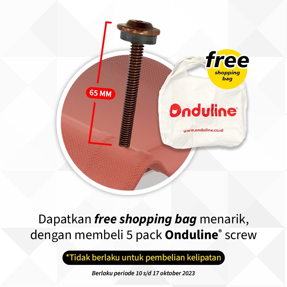 Onduline  Screw - Isi 100 Pcs