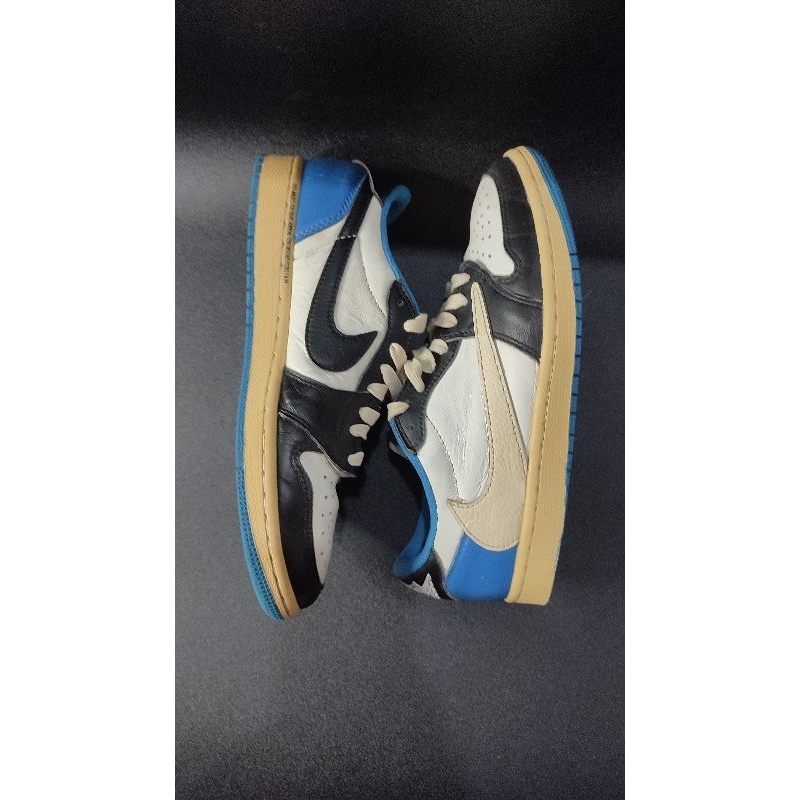 Sepatu Shoes Nike Low Travis Fragment Blue
