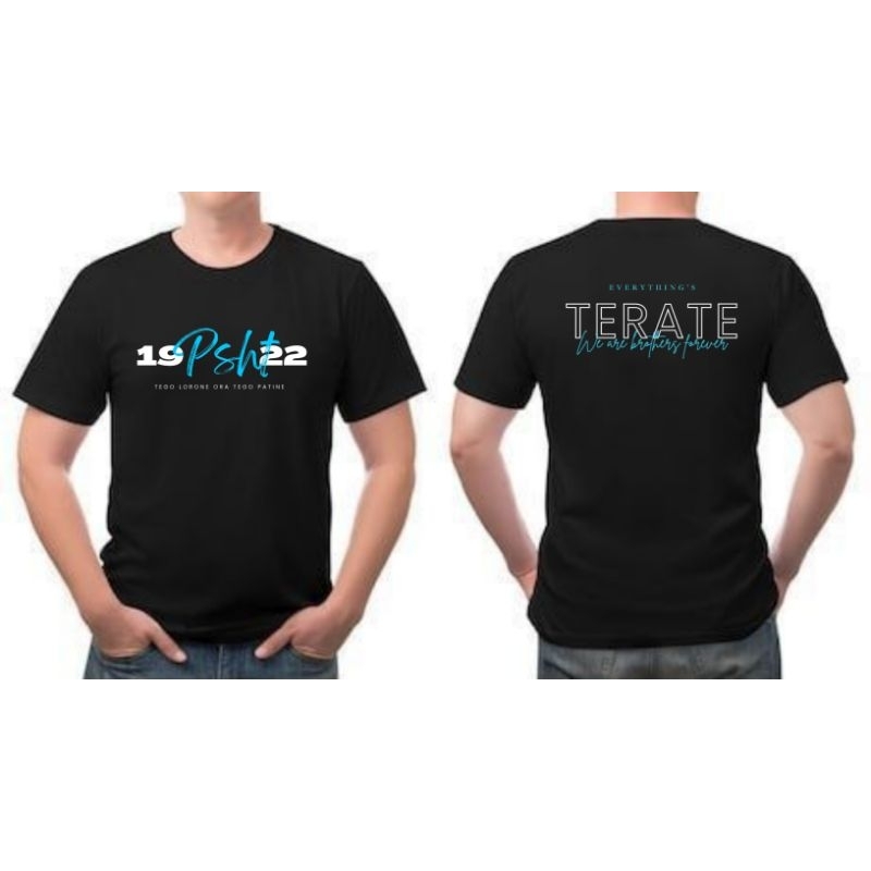 kaos psht simpel tidak monoton dan bisa request disain sendiri