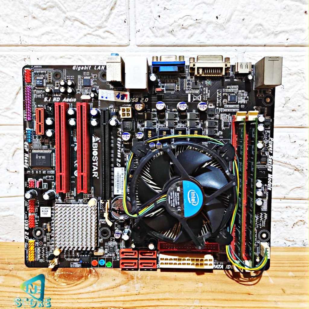 MOTHERBOARD BIOSTAR H55 R615