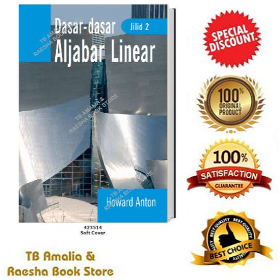 Buku Dasar Dasar Aljabar Linear Jilid 2 - Howard Anton