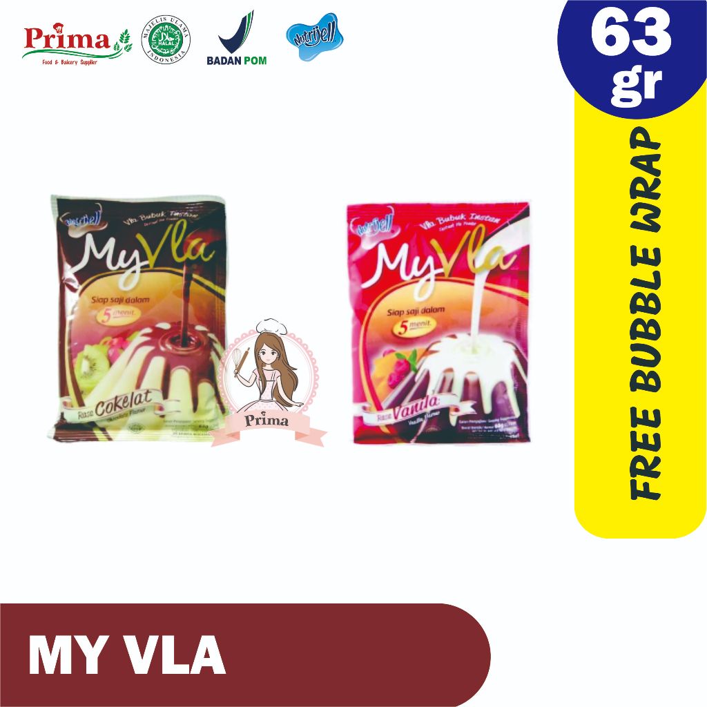 

Nutrijell my vla coklat 60 gr