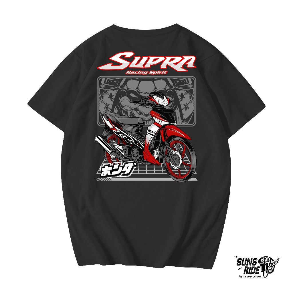 KAOS SUPRA X KAOS MOTOR KAOS HONDA CB GL MP TIGER KAOS RIDERS INDONESIA MOTOR CLASSIC KODE SUPRA X 1