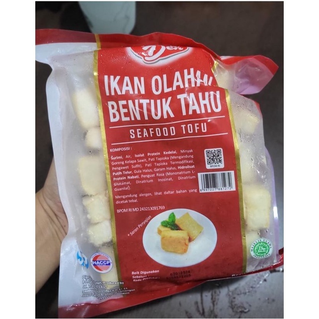 

cedea tofu seafood ikan olahan bentuk tahu 500gram