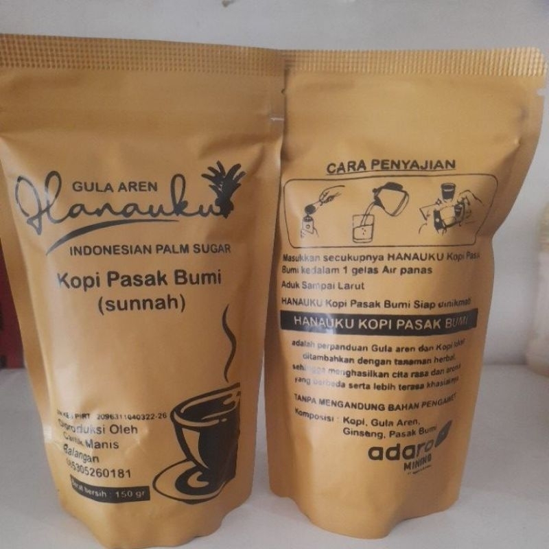 

Gula semut hanauku kopi pasak bumi(Sunnah)150 gram