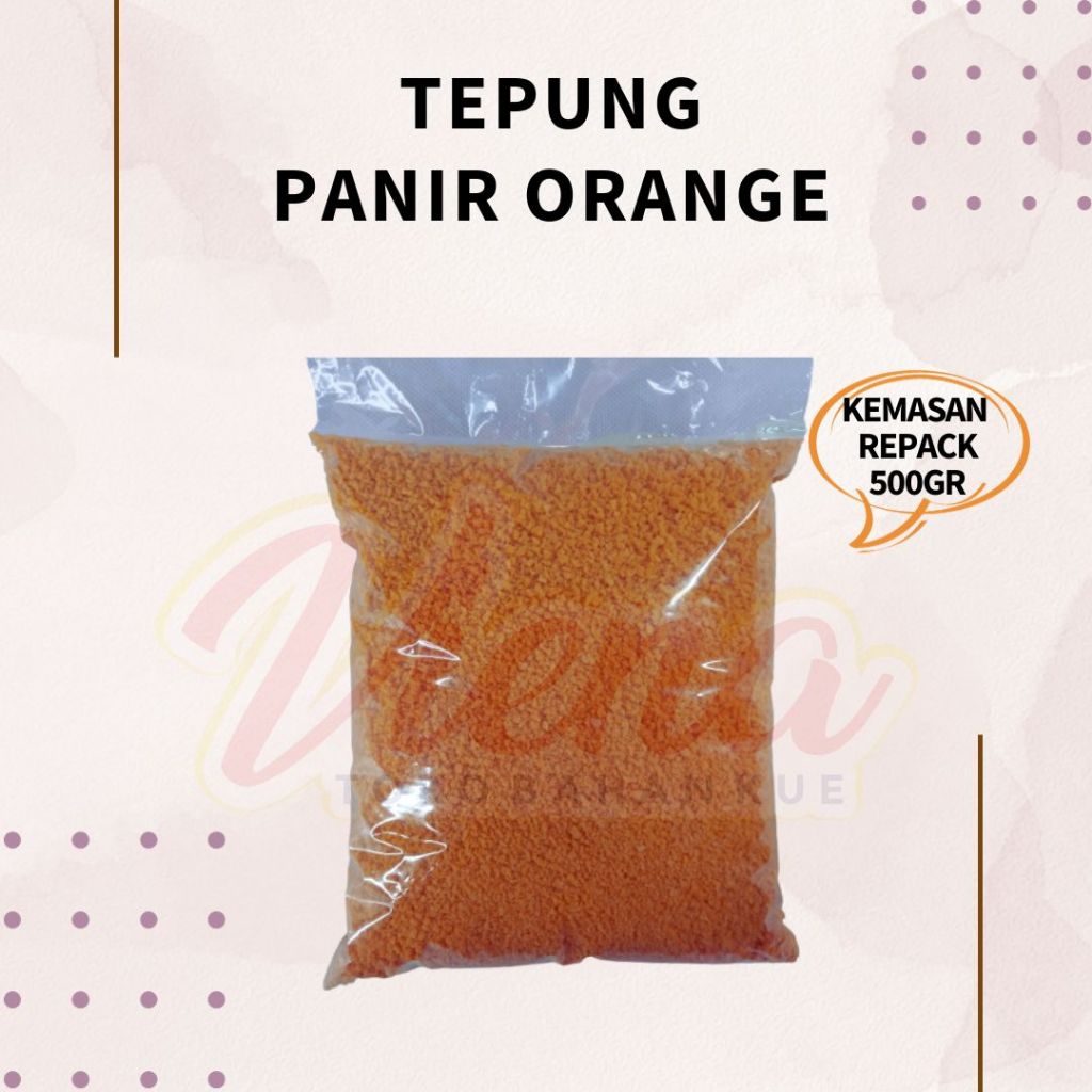 

Tepung Panir Oren/Tepung Roti Oren REPACK 500gr