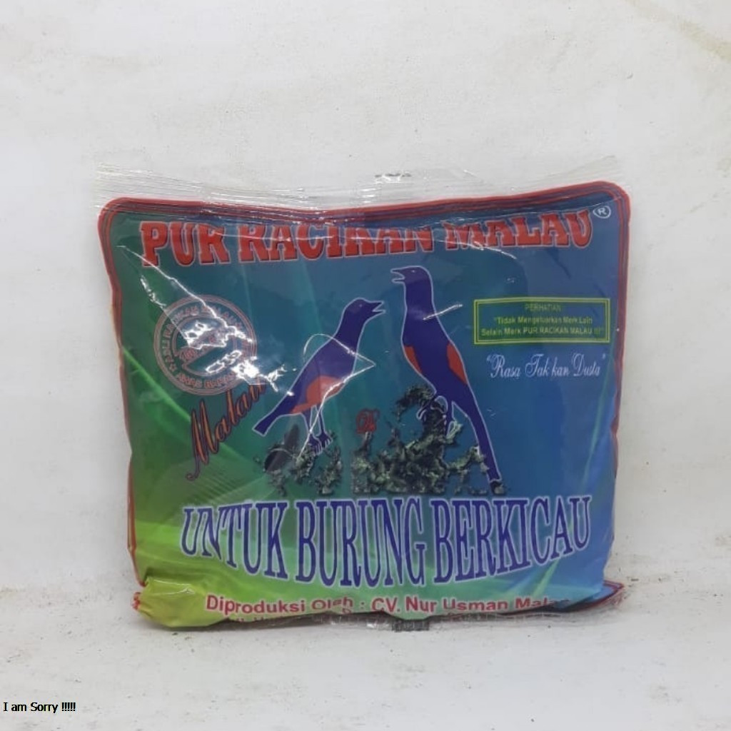 PUR RACIKAN MALAU KASAR PAKAN BURUNG MAKANAN BURUNG MURAI KACER CUCAK