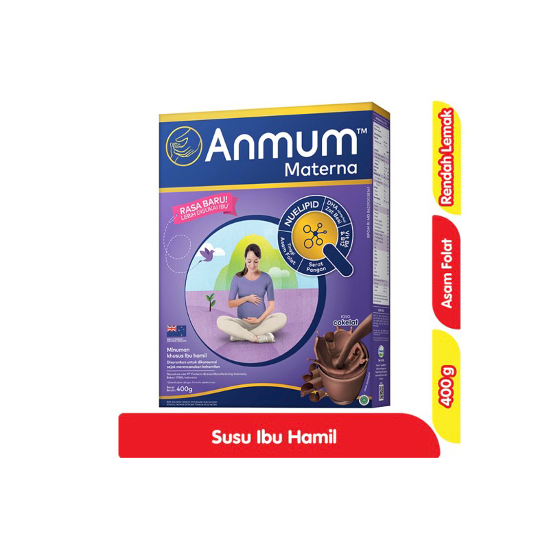 Anmum Materna Susu Bubuk Coklat 400g
