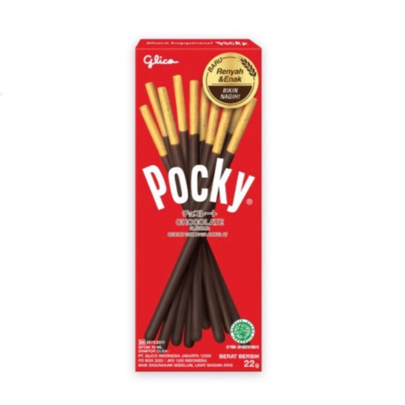 

Pocky Cokelat Mini Biskuit Stik 22g