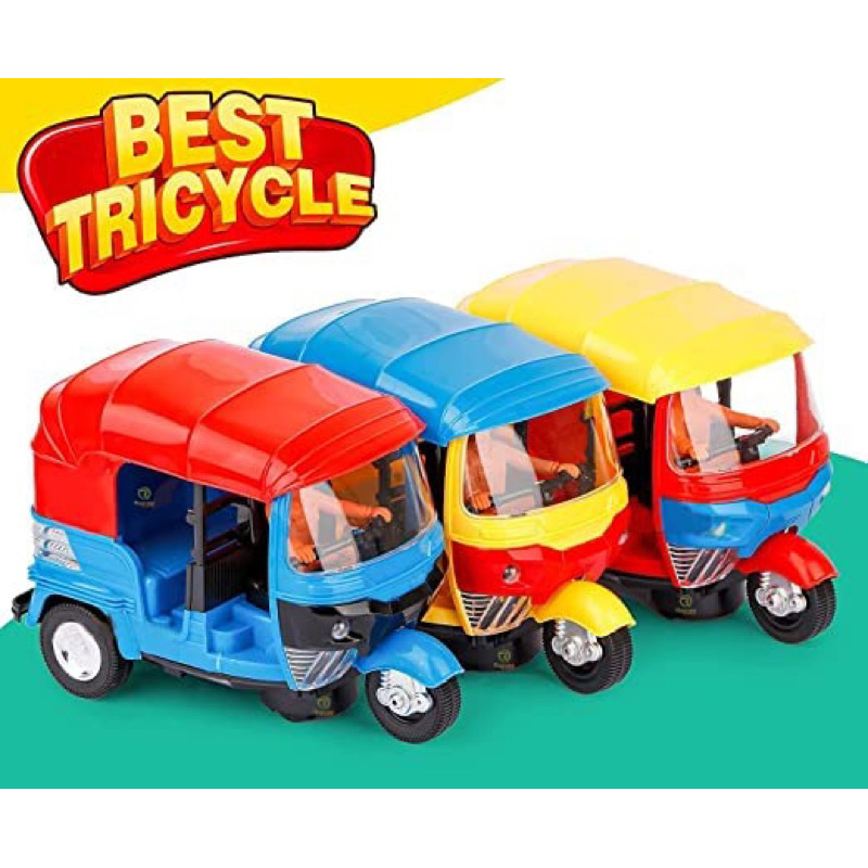 (BISA COD) MAINAN ANAK BAJAJ BUMP AND GO / Mainan Musik Bajaj LED Light and Sound - Bajaj Musik dan 