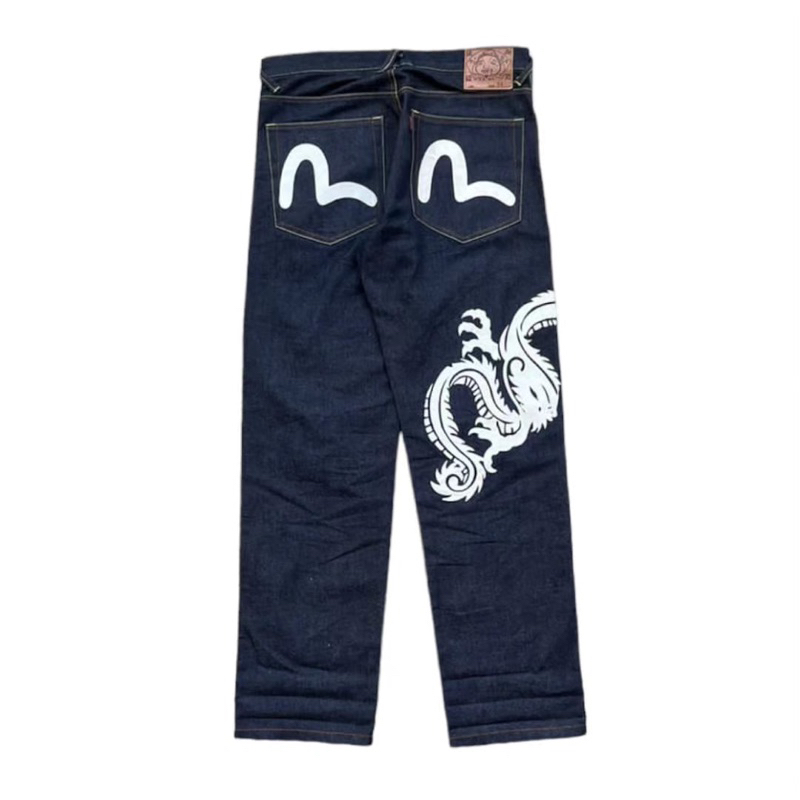 Evisu Genes Selvedge Japan Dragon Art