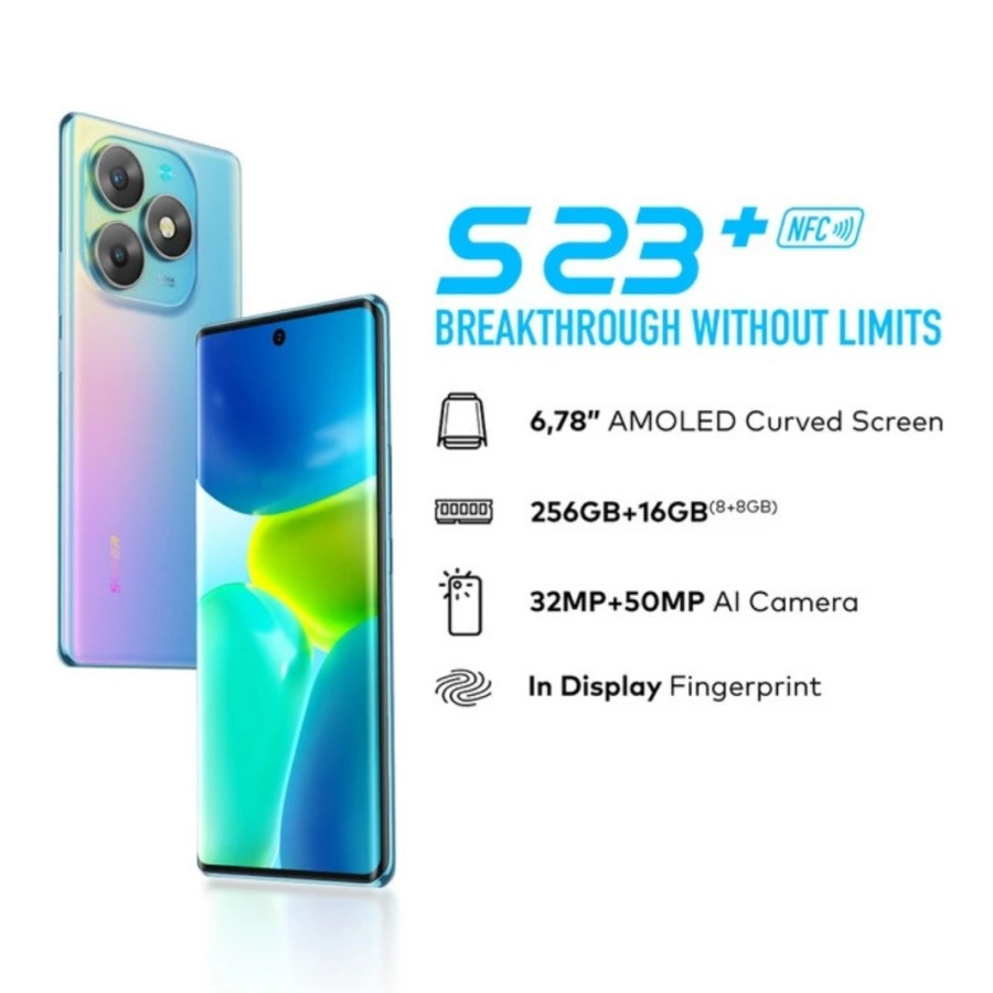 Itel S23 Plus / S23+ 8/256 GB Garansi Resmi