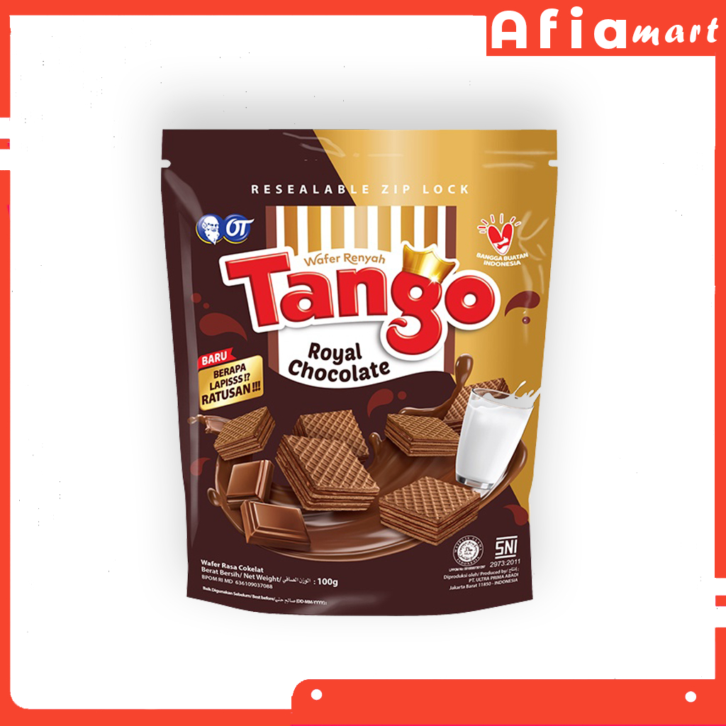 

TANGO CHOCOLATE WAFER POUCH 100 GRAM