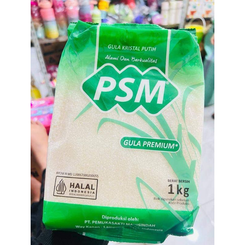 

READY STOK GULA PSM 1KG/GULA PASIR PREMIUM 1KG