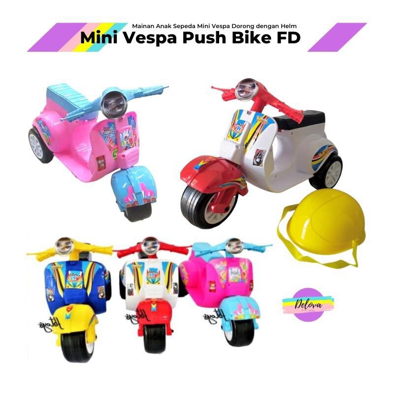 Vespa Mini Anak Anak Musik Dan Non Musik / Mini Vespa Anak / Mainan Murah Meriah