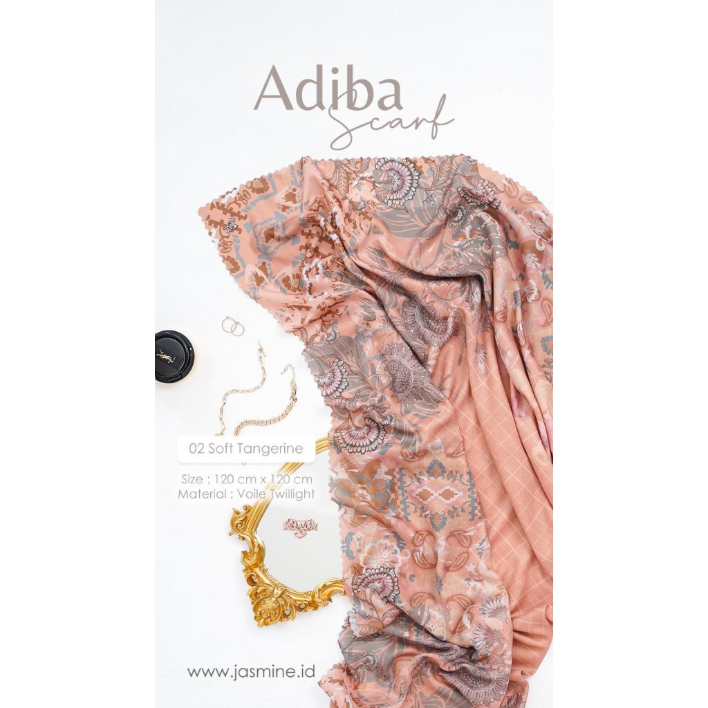 ADIBA Scarf JASMINE by LIDIA HADIWINOTO //Charming &amp; Gorgeous