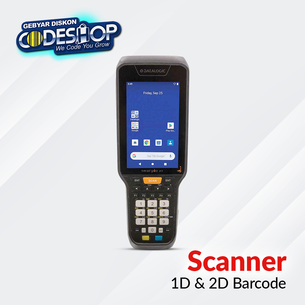 Datalogic Skorpio X5 Mobile Barcode Scanner Handheld PDT PDA Android NFC