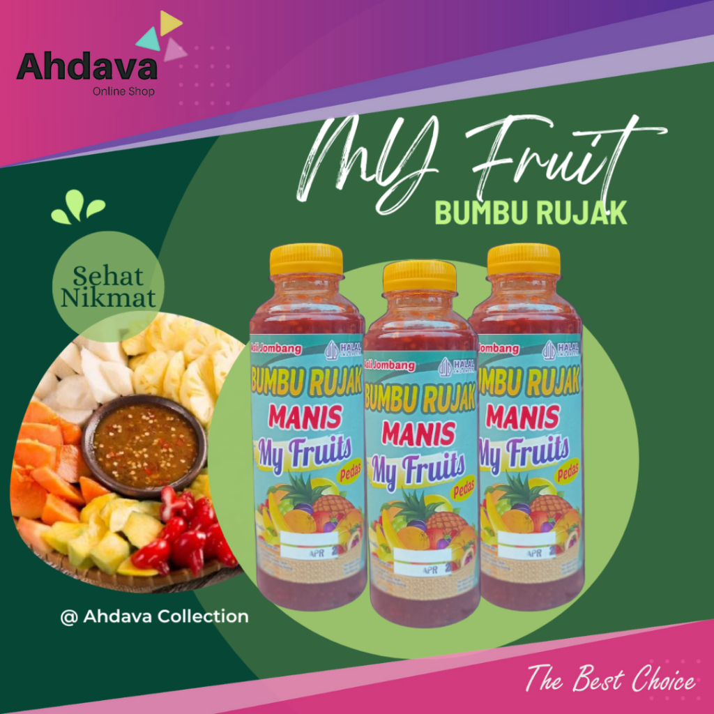 

Korzaln Bumbu Rujak My Fruits Bumbu Rujak Enak