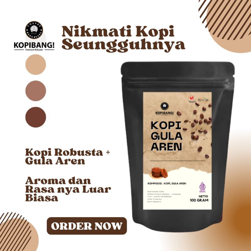 

KOPI HITAM GULA AREN ASLI