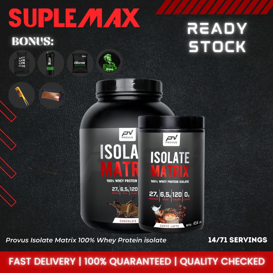 Provus Isolate Matrix 100% Whey Protein isolate Powder