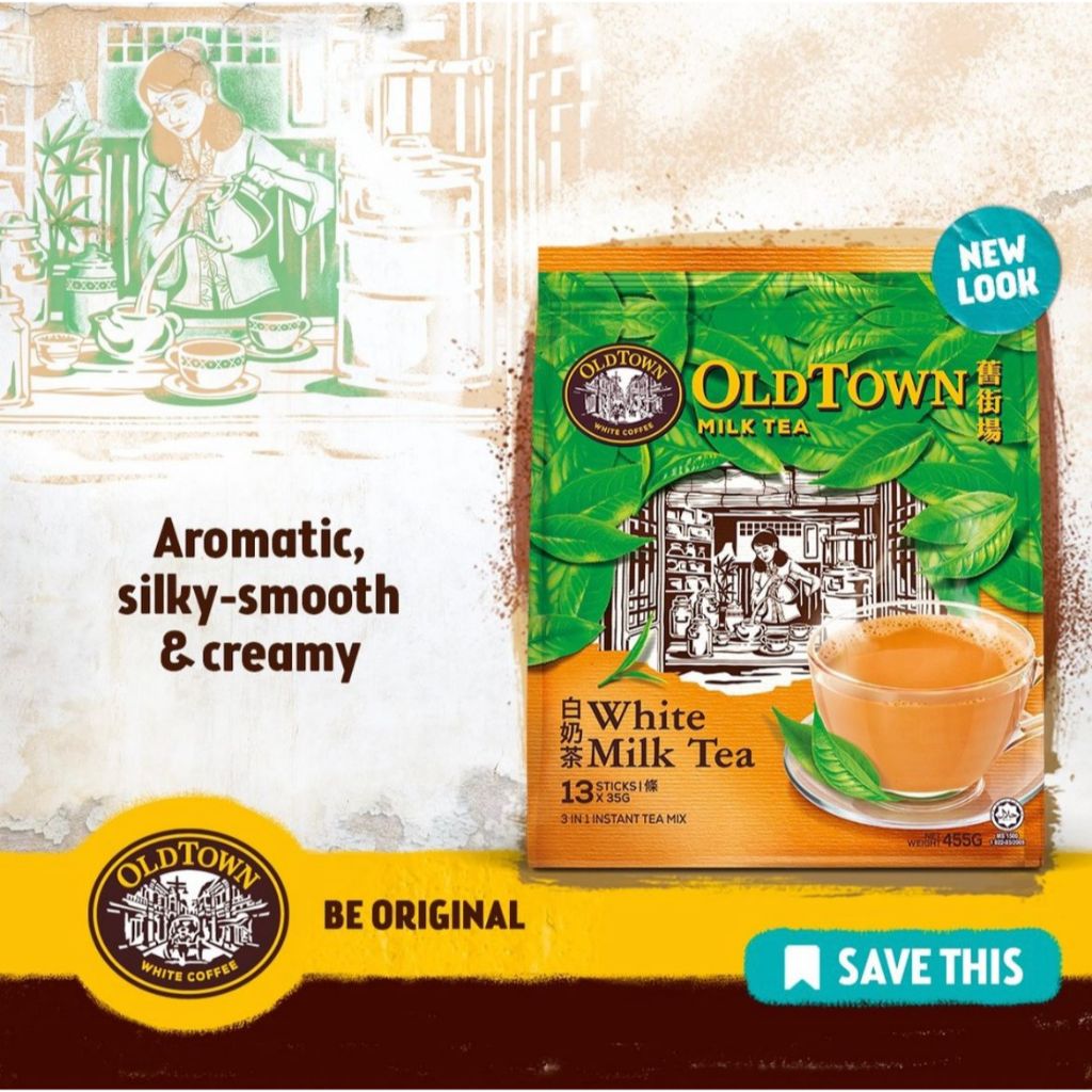 

OldTown "WHITE MILK TEA" 15X40gram