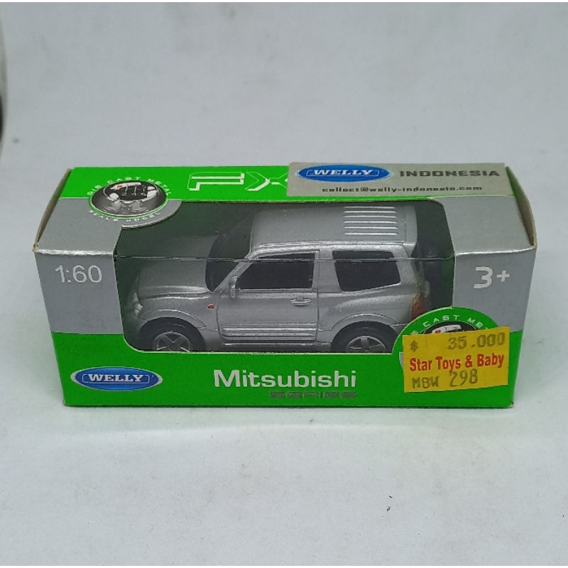 welly nex mitsubishi pajero diecast 1/60 (t)