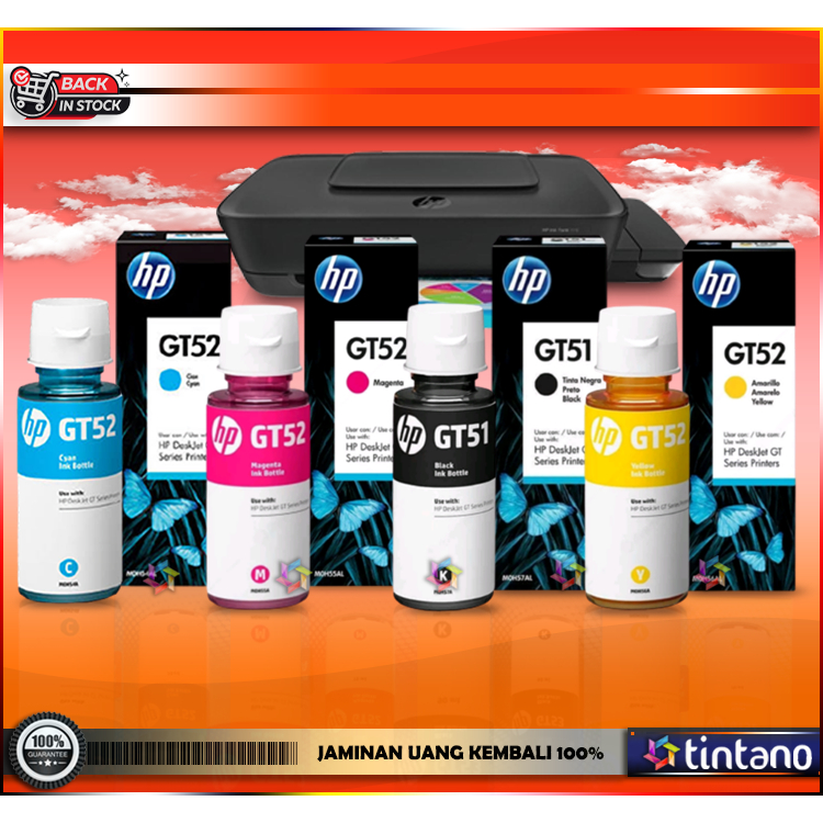Tinta printer HP GT-51 GT-52 ink 115 310 315 410