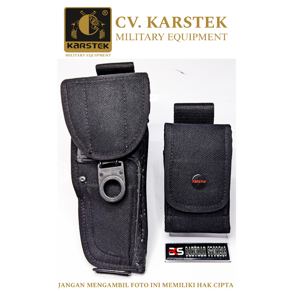 SARUNG PISTOL  PANJANG PROVOS TNI - SARUNG PISTOL PROVOS - SARUNG SENJATA HOLSTER = WADAH SENJATA  P