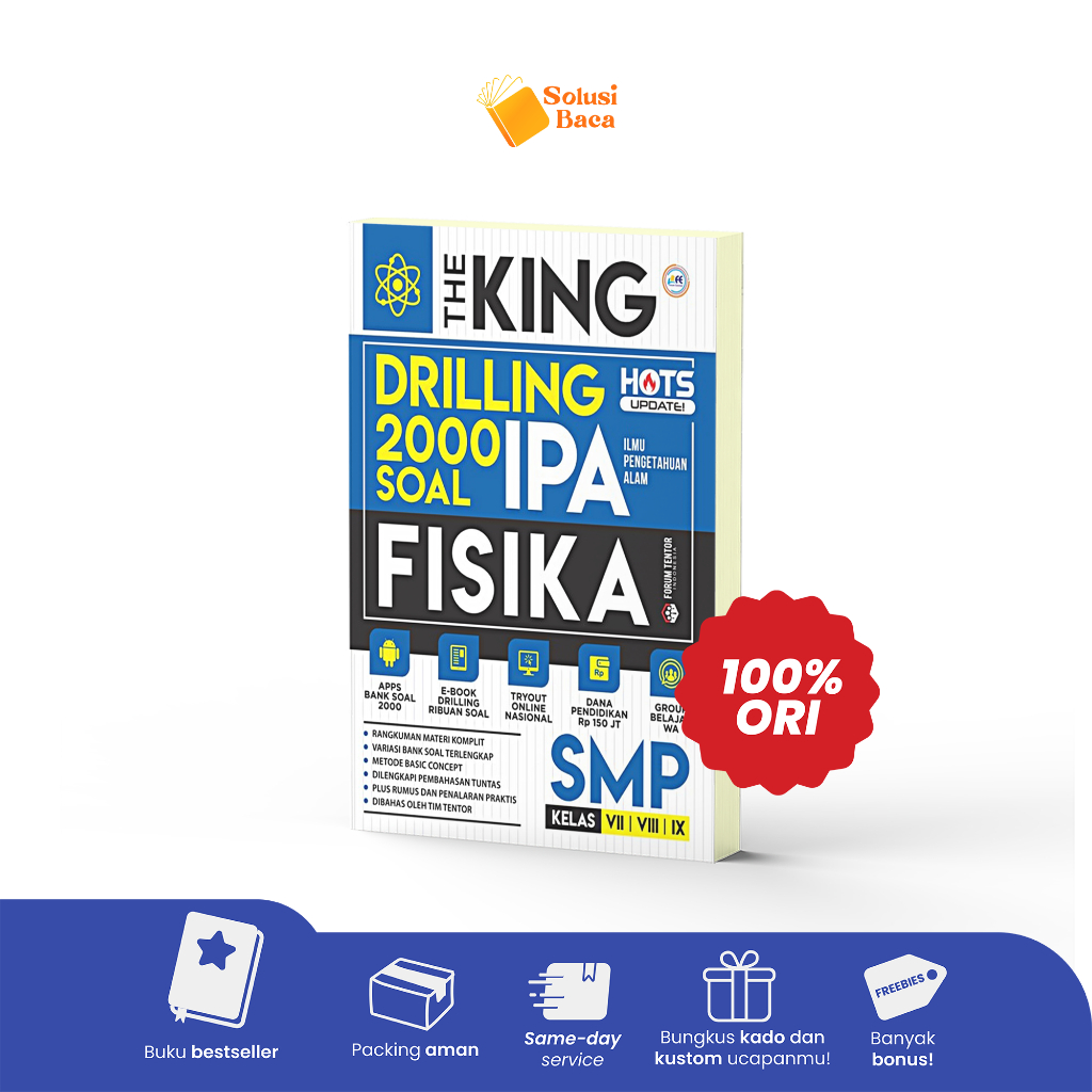 BUKU BANK SOAL SMP THE KING DRILLING 2000 SOAL FISIKA